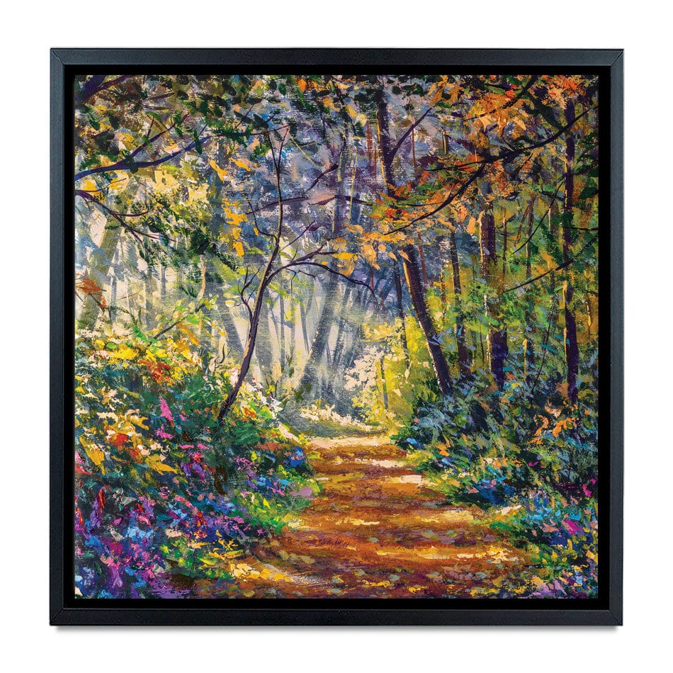 The Secret Garden Square Canvas Print wall art product Valery Rybakow / Shutterstock