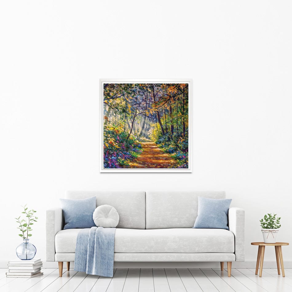 The Secret Garden Square Canvas Print wall art product Valery Rybakow / Shutterstock