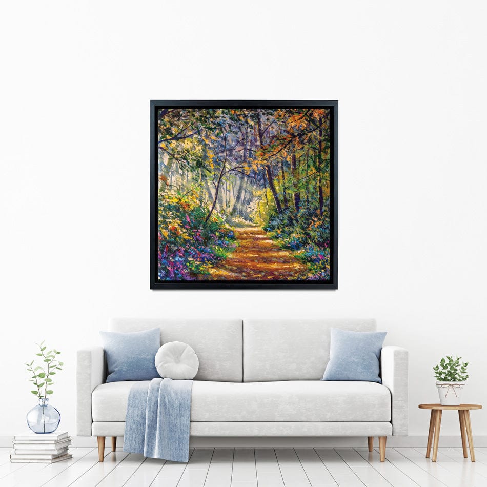 The Secret Garden Square Canvas Print wall art product Valery Rybakow / Shutterstock