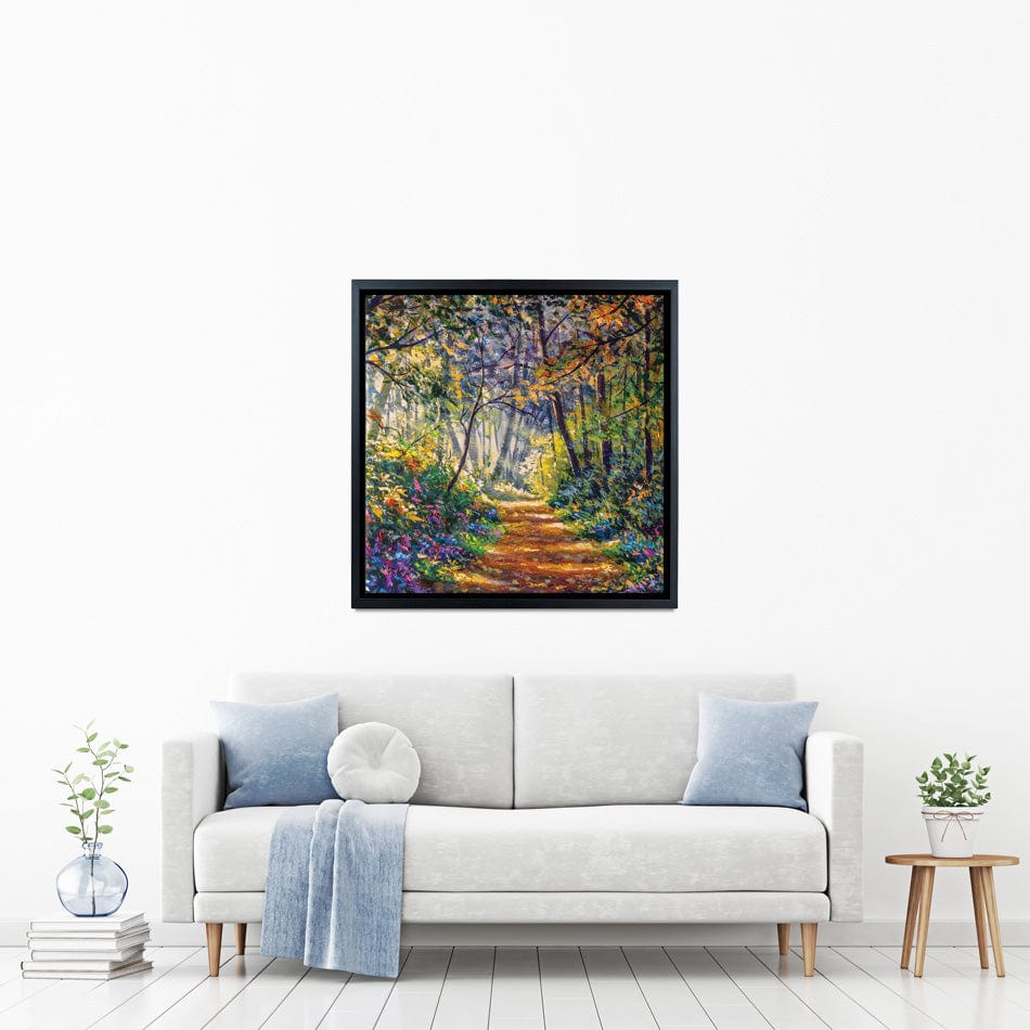 The Secret Garden Square Canvas Print wall art product Valery Rybakow / Shutterstock