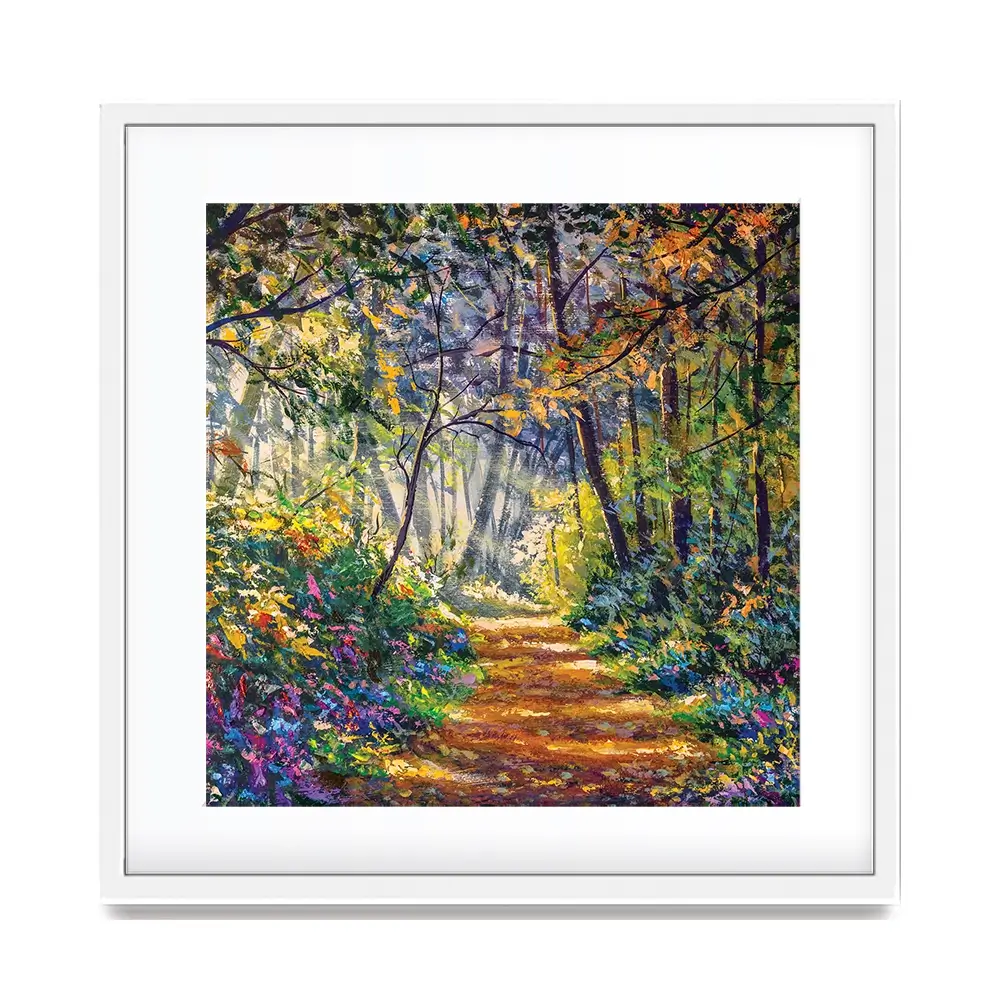The Secret Garden Square Framed Art Print The Secret Garden Square Framed Art Print wall art product Valery Rybakow / Shutterstock