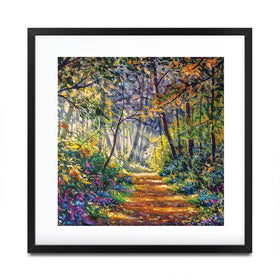 The Secret Garden Square Framed Art Print The Secret Garden Square Framed Art Print wall art product Valery Rybakow / Shutterstock