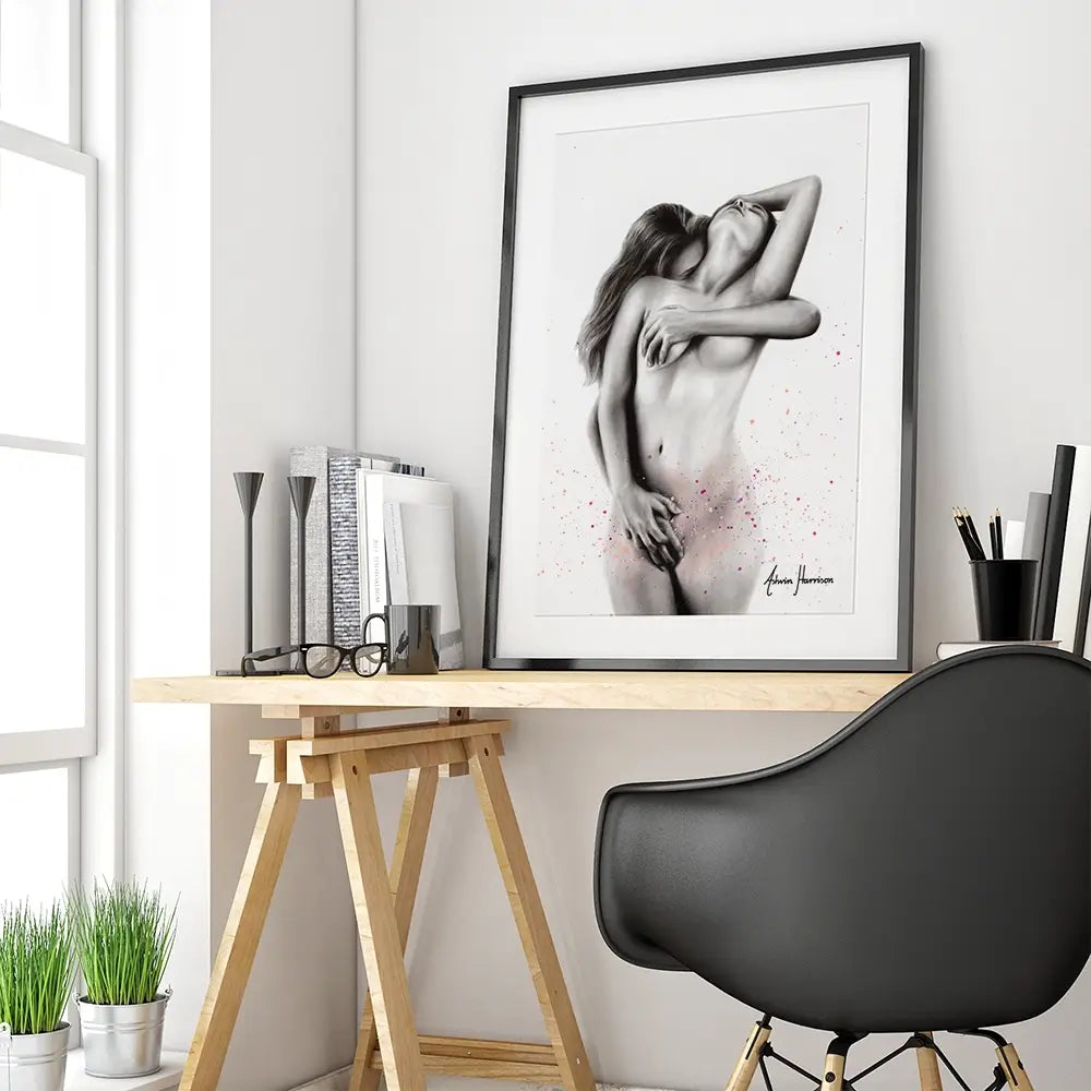The Sensation Framed Art Print The Sensation Framed Art Print wall art product Ashvin Harrison