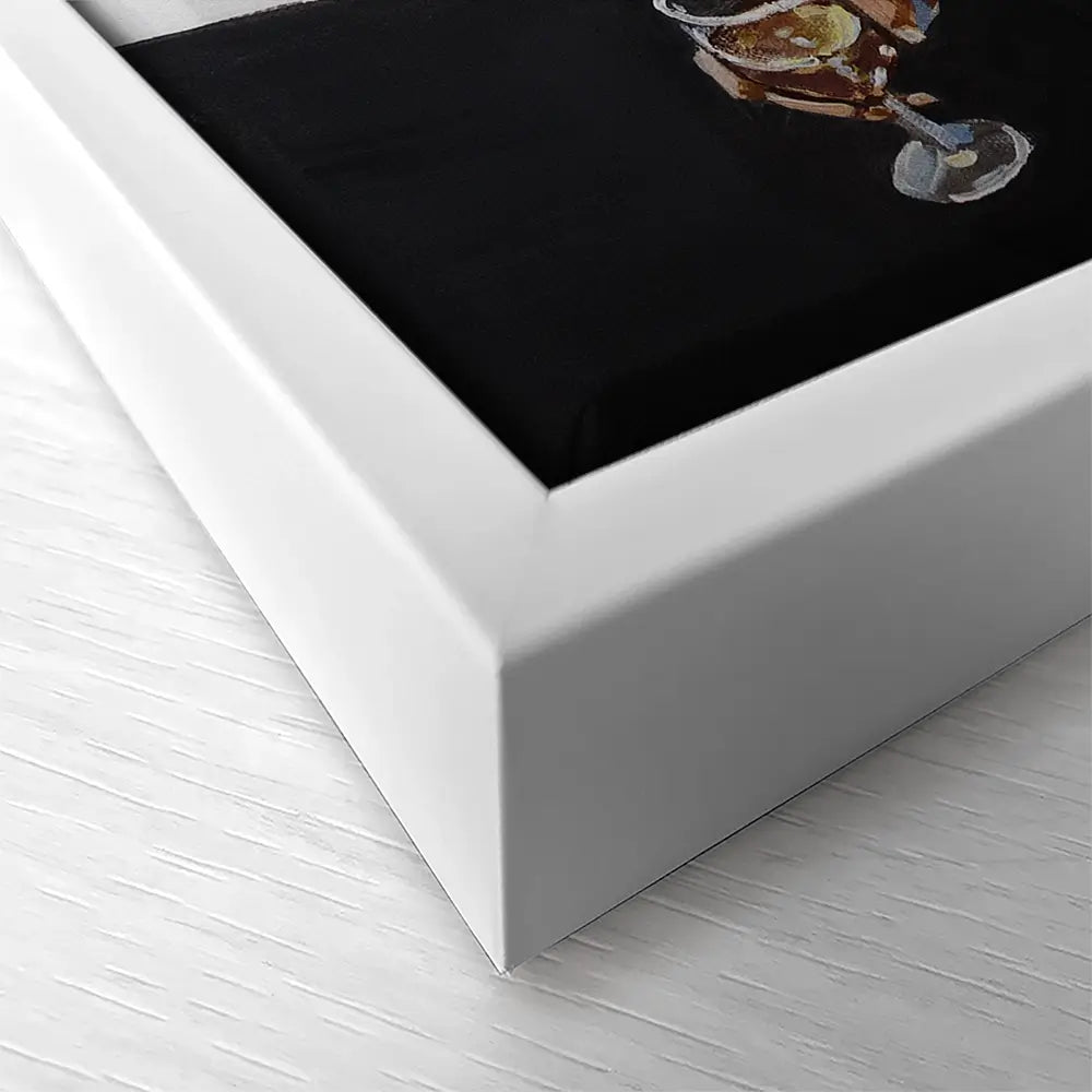 The Serenity Pour Square Canvas Print The Serenity Pour Square Canvas Print wall art product Juliet Stockton