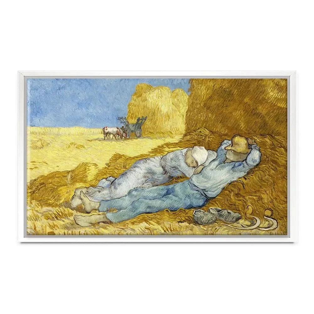 The Siesta Canvas Print The Siesta Canvas Print wall art product Van Gogh