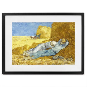 The Siesta Framed Art Print The Siesta Framed Art Print wall art product Van Gogh