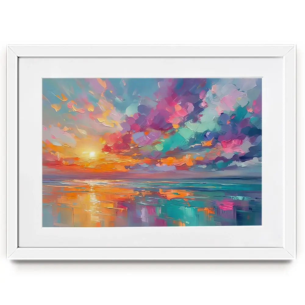 The Sky In Bloom Framed Art Print The Sky In Bloom Framed Art Print wall art product David Alexander Elder