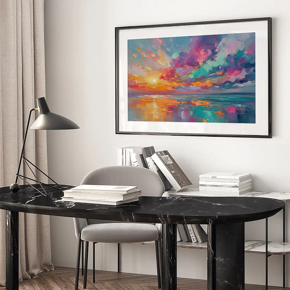 The Sky In Bloom Framed Art Print The Sky In Bloom Framed Art Print wall art product David Alexander Elder