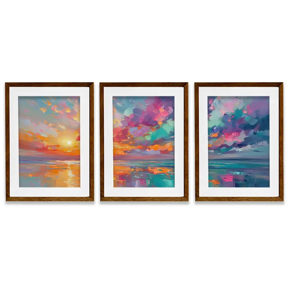 The Sky In Bloom Framed Art Print Trio The Sky In Bloom Framed Art Print Trio wall art product David Alexander Elder