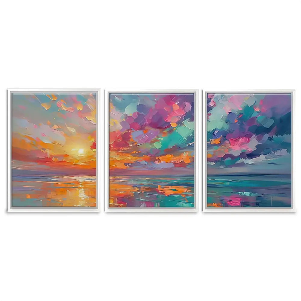 The Sky In Bloom Trio Canvas Print The Sky In Bloom Trio Canvas Print wall art product David Alexander Elder