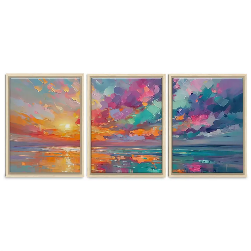 The Sky In Bloom Trio Canvas Print The Sky In Bloom Trio Canvas Print wall art product David Alexander Elder