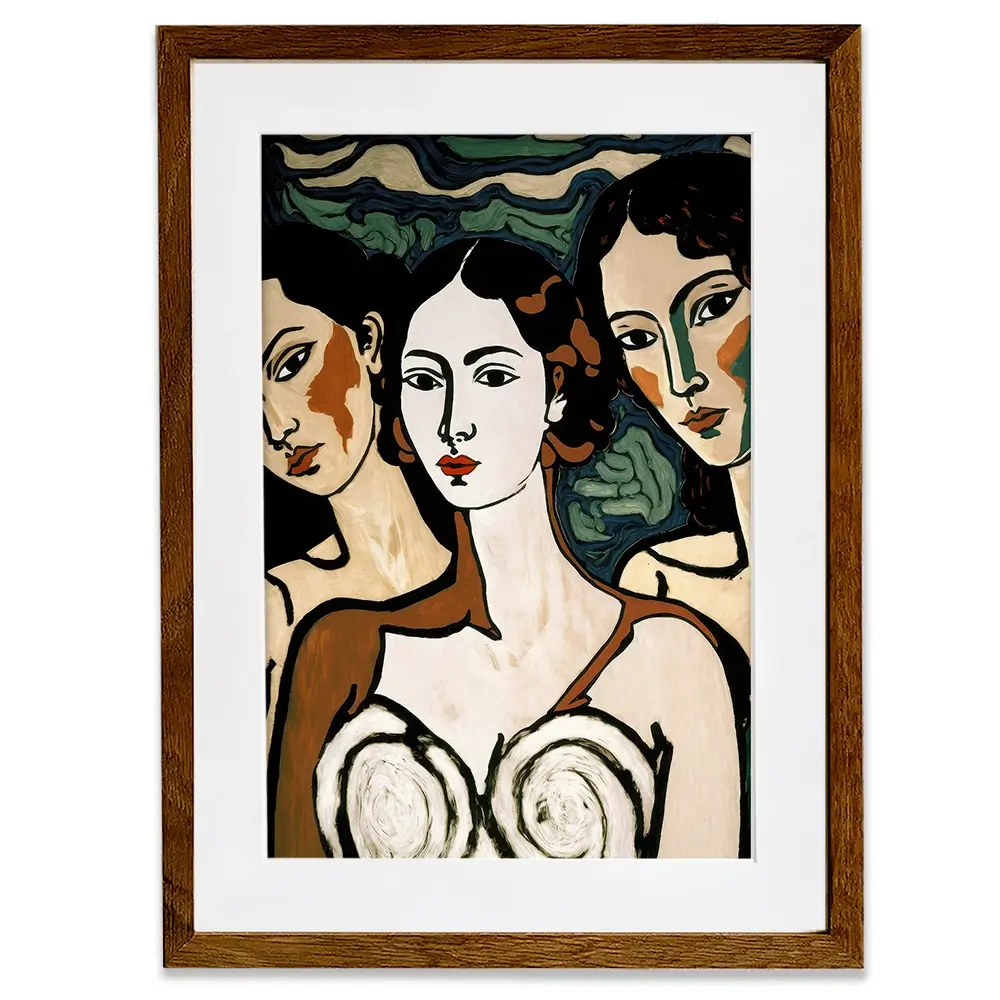 The Soul Sisters Framed Art Print The Soul Sisters Framed Art Print wall art product Treechild