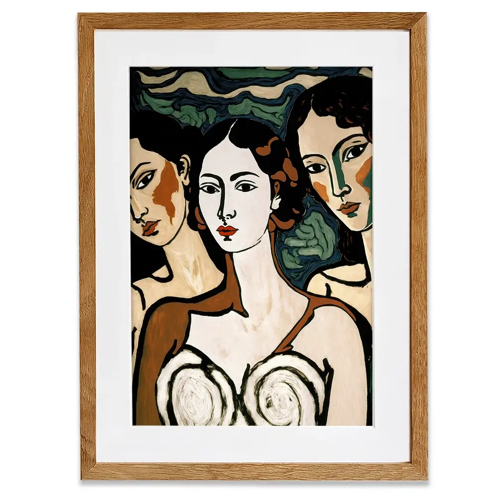 The Soul Sisters Framed Art Print The Soul Sisters Framed Art Print wall art product Treechild