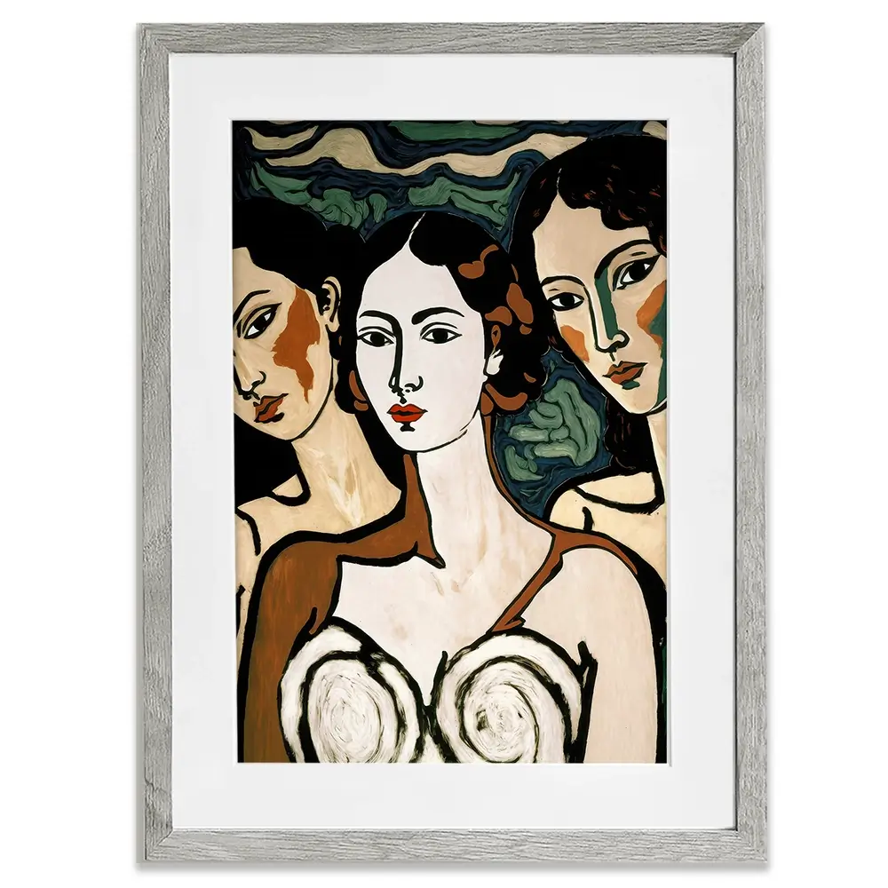 The Soul Sisters Framed Art Print The Soul Sisters Framed Art Print wall art product Treechild