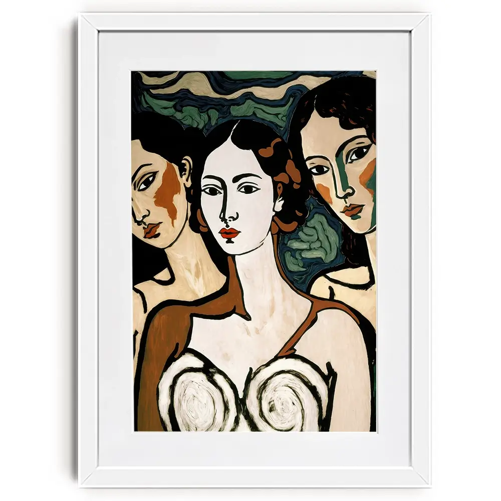 The Soul Sisters Framed Art Print The Soul Sisters Framed Art Print wall art product Treechild