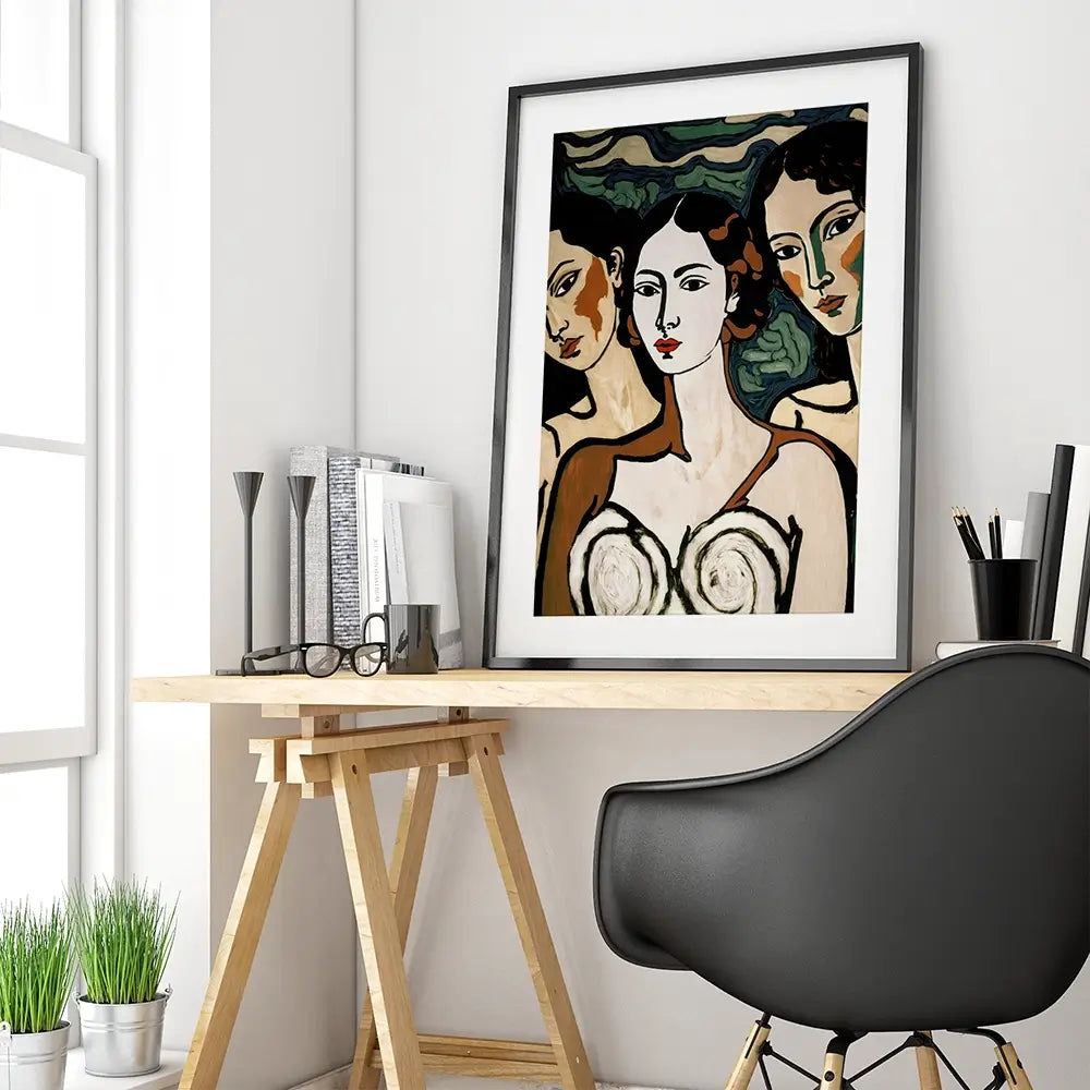 The Soul Sisters Framed Art Print The Soul Sisters Framed Art Print wall art product Treechild