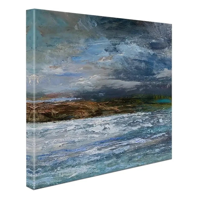The South Hams Seen From Cornwall Canvas Print The South Hams Seen From Cornwall Canvas Print wall art product Craig Askew