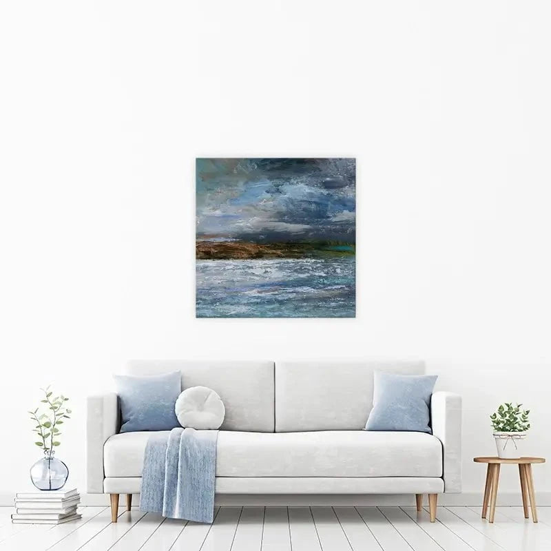 The South Hams Seen From Cornwall Canvas Print The South Hams Seen From Cornwall Canvas Print wall art product Craig Askew