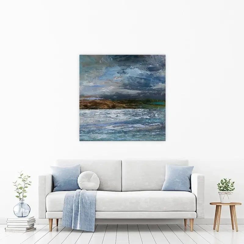 The South Hams Seen From Cornwall Canvas Print The South Hams Seen From Cornwall Canvas Print wall art product Craig Askew