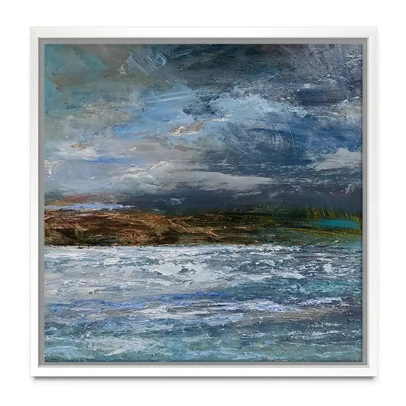 The South Hams Seen From Cornwall Canvas Print The South Hams Seen From Cornwall Canvas Print wall art product Craig Askew