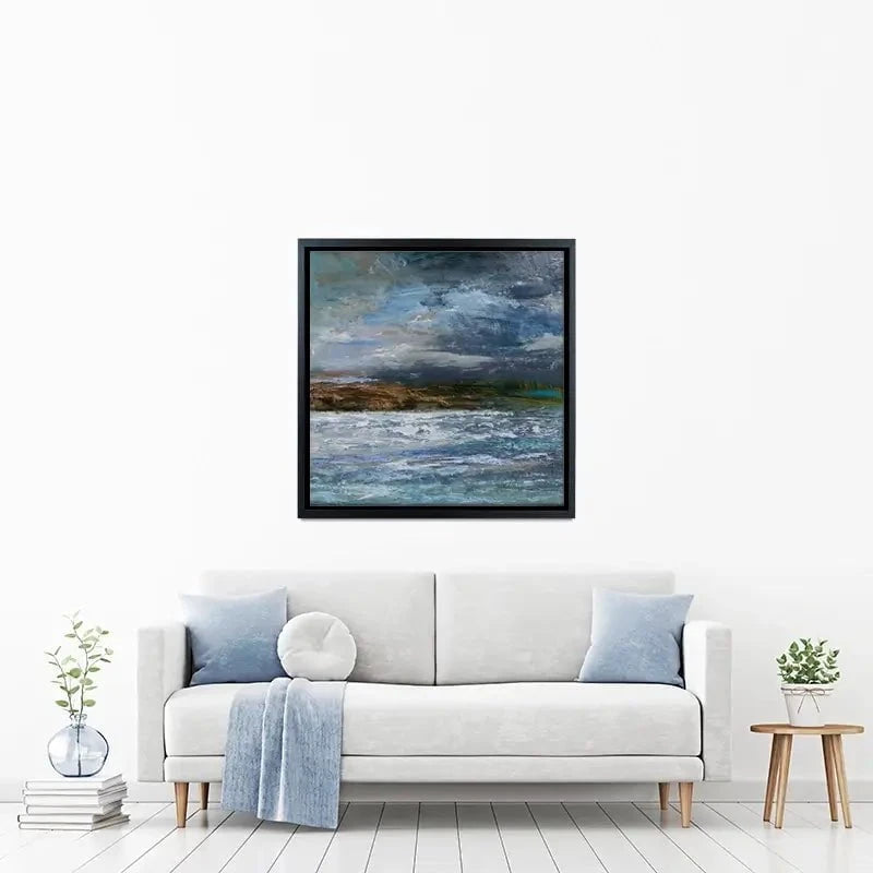 The South Hams Seen From Cornwall Canvas Print The South Hams Seen From Cornwall Canvas Print wall art product Craig Askew