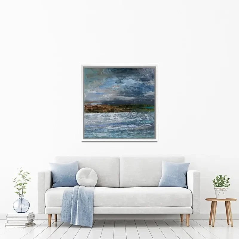 The South Hams Seen From Cornwall Canvas Print The South Hams Seen From Cornwall Canvas Print wall art product Craig Askew