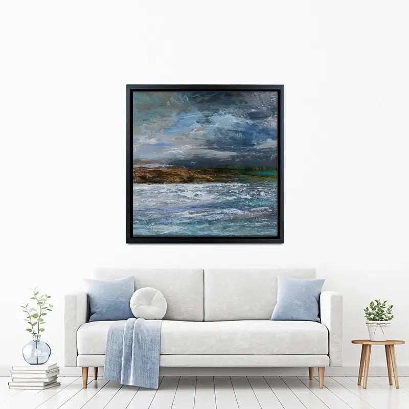 The South Hams Seen From Cornwall Canvas Print The South Hams Seen From Cornwall Canvas Print wall art product Craig Askew
