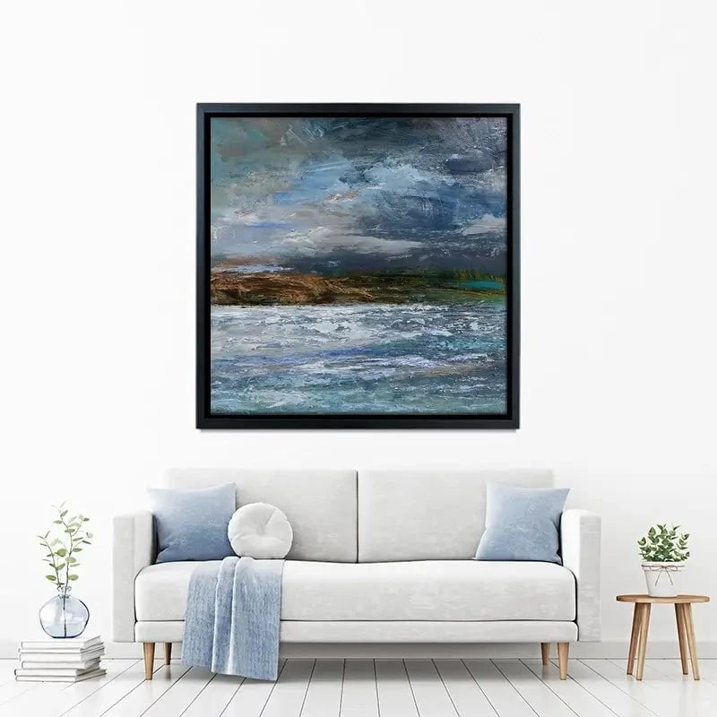 The South Hams Seen From Cornwall Canvas Print The South Hams Seen From Cornwall Canvas Print wall art product Craig Askew