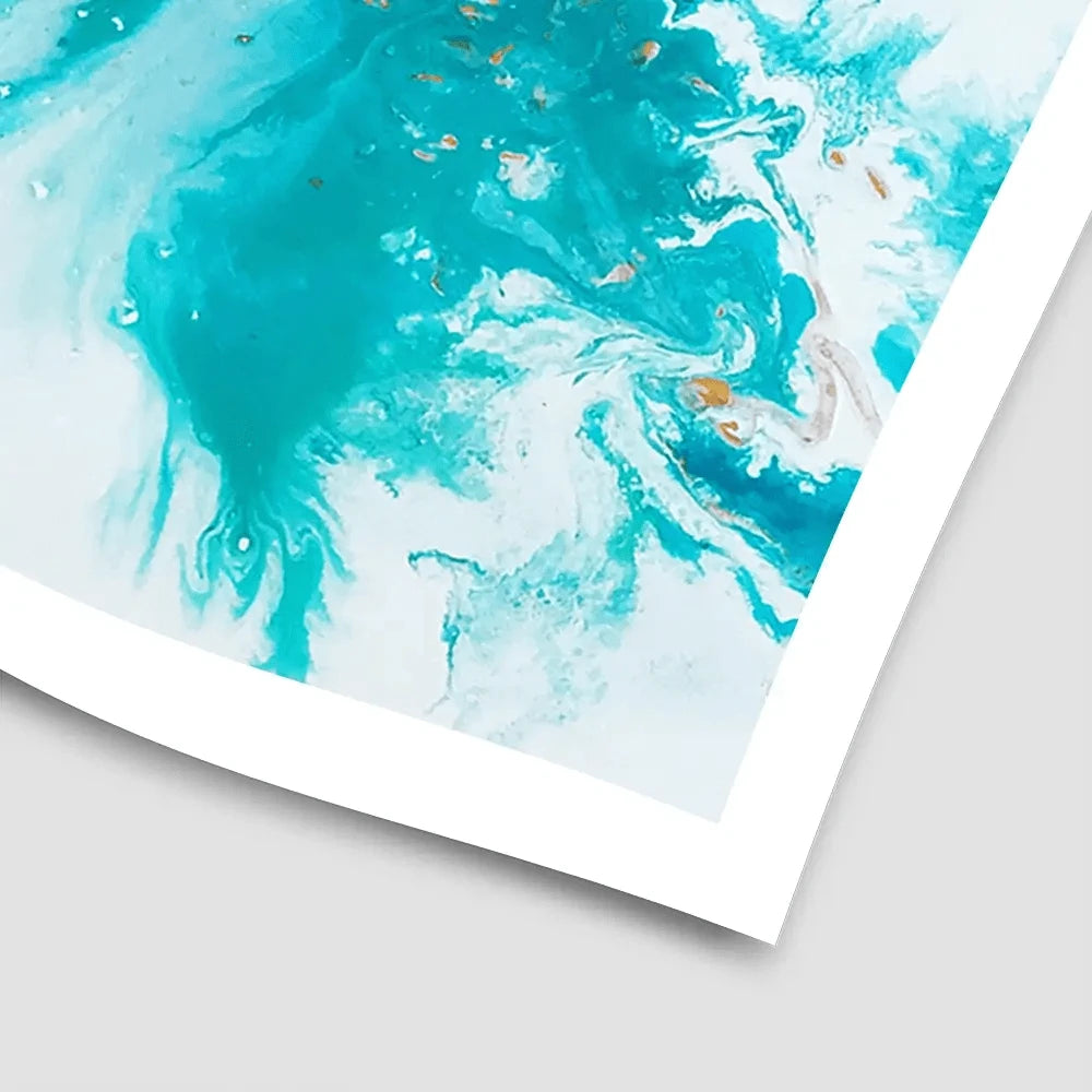 The Surf Square Art Print The Surf Square Art Print wall art product Laure Bury