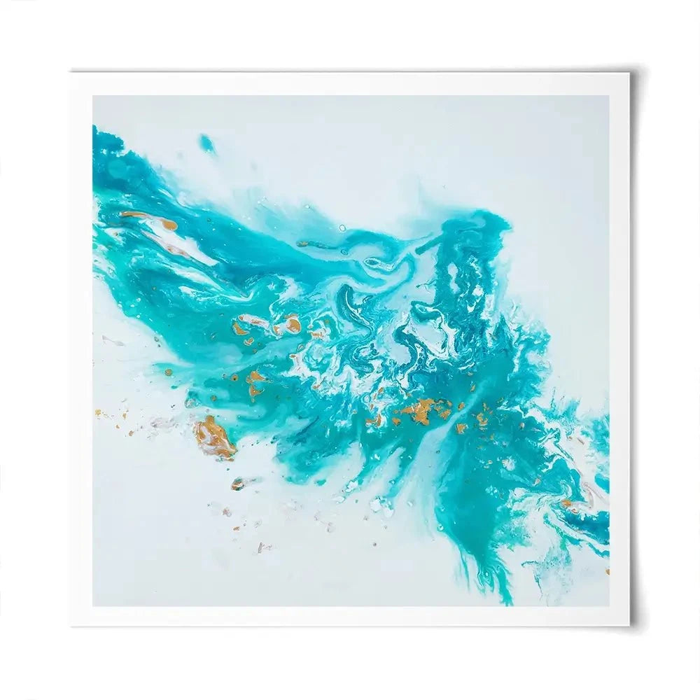 The Surf Square Art Print The Surf Square Art Print wall art product Laure Bury