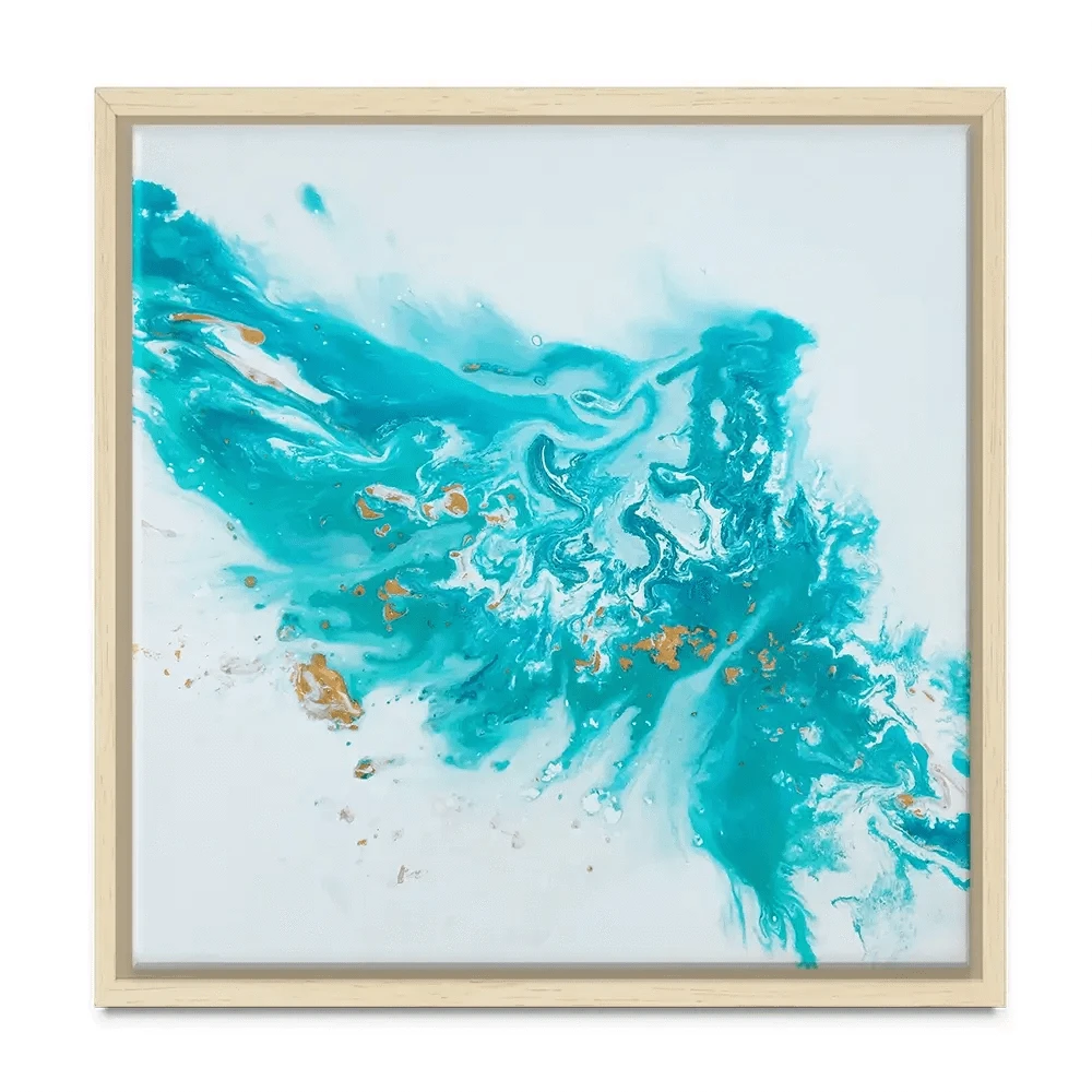 The Surf Square Canvas Print The Surf Square Canvas Print wall art product Laure Bury