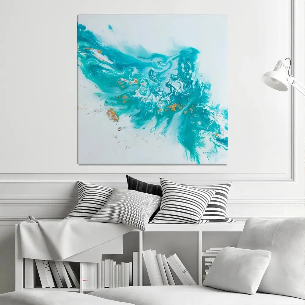The Surf Square Canvas Print The Surf Square Canvas Print wall art product Laure Bury
