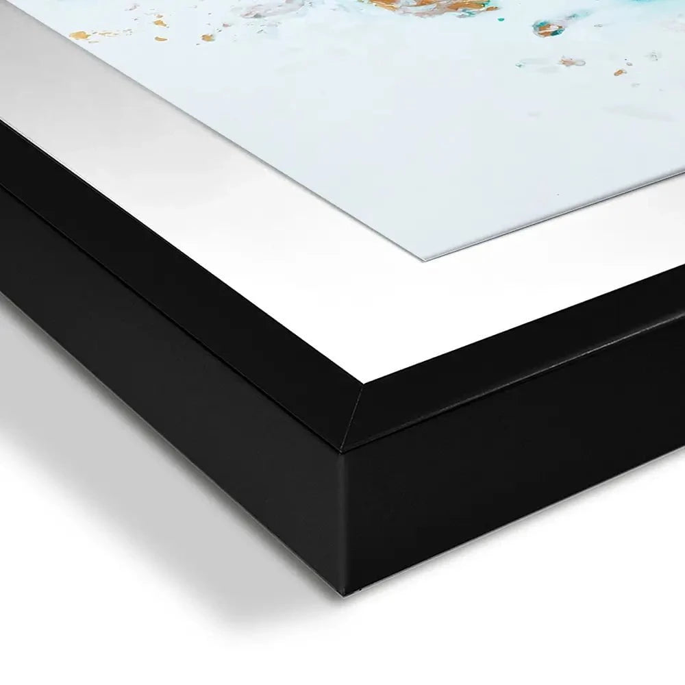 The Surf Square Framed Art Print The Surf Square Framed Art Print wall art product Laure Bury