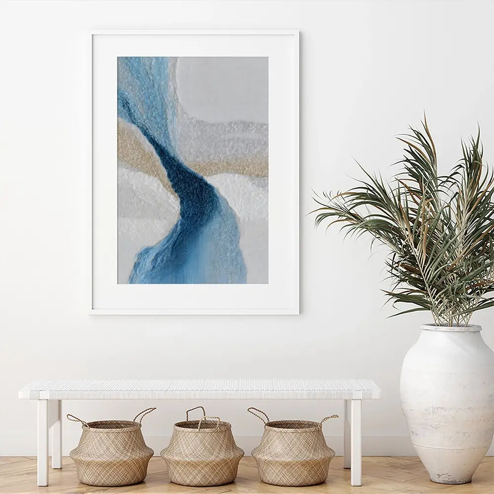 The Swell Framed Art Print The Swell Framed Art Print wall art product LSR Design Studio - Independent