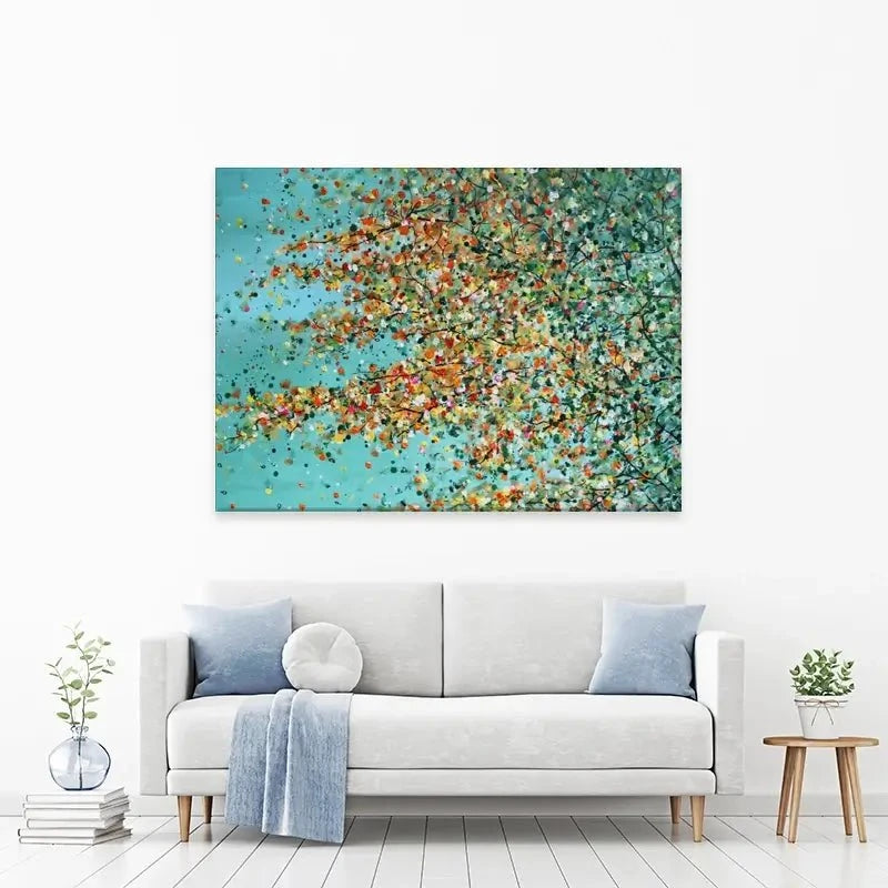 The Top Of Autumn Canvas Print The Top Of Autumn Canvas Print wall art product Charlotte Anna Reed