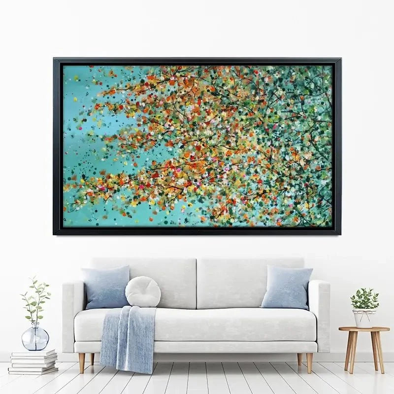The Top Of Autumn Canvas Print The Top Of Autumn Canvas Print wall art product Charlotte Anna Reed