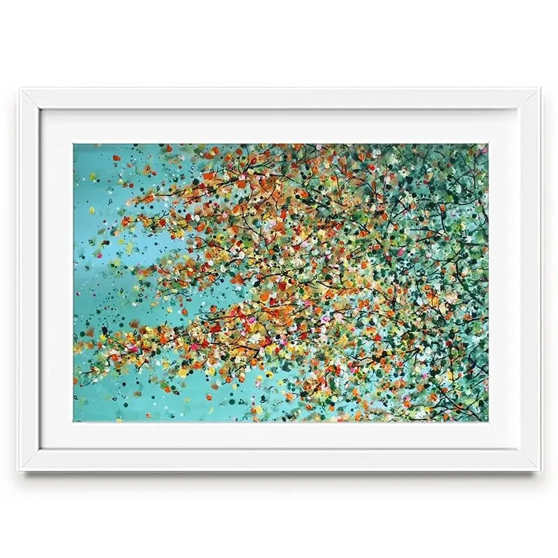 The Top Of Autumn Framed Art Print The Top Of Autumn Framed Art Print wall art product Charlotte Anna Reed