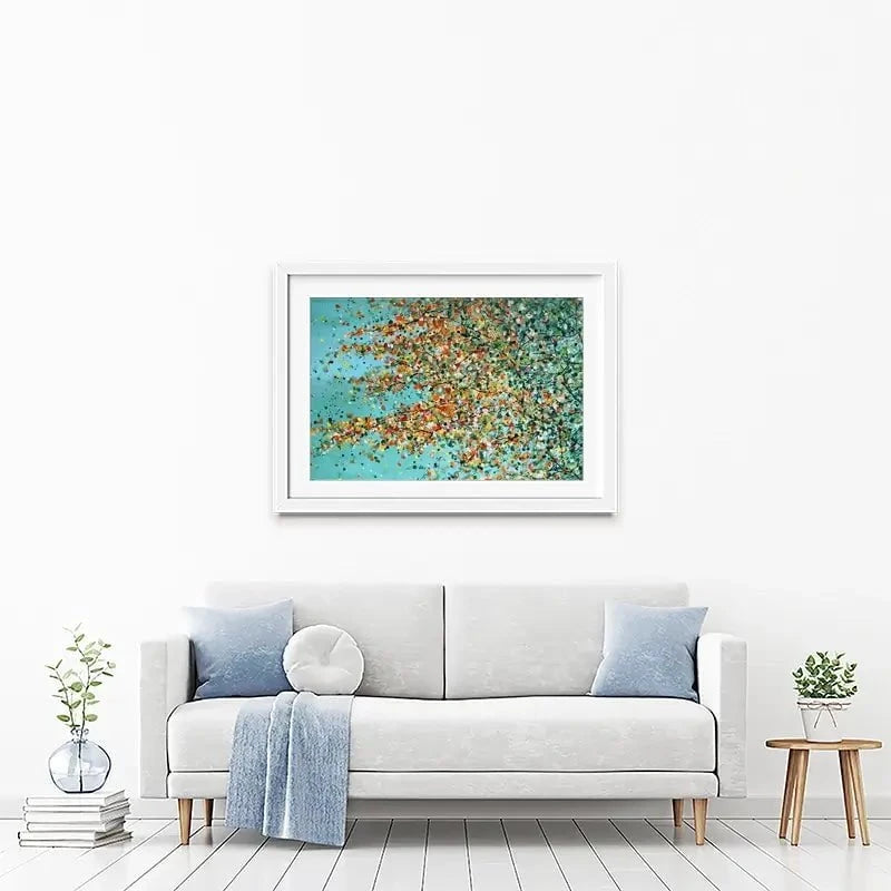 The Top Of Autumn Framed Art Print The Top Of Autumn Framed Art Print wall art product Charlotte Anna Reed