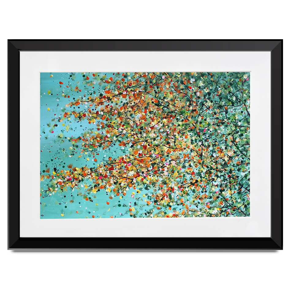 The Top Of Autumn Framed Art Print The Top Of Autumn Framed Art Print wall art product Charlotte Anna Reed