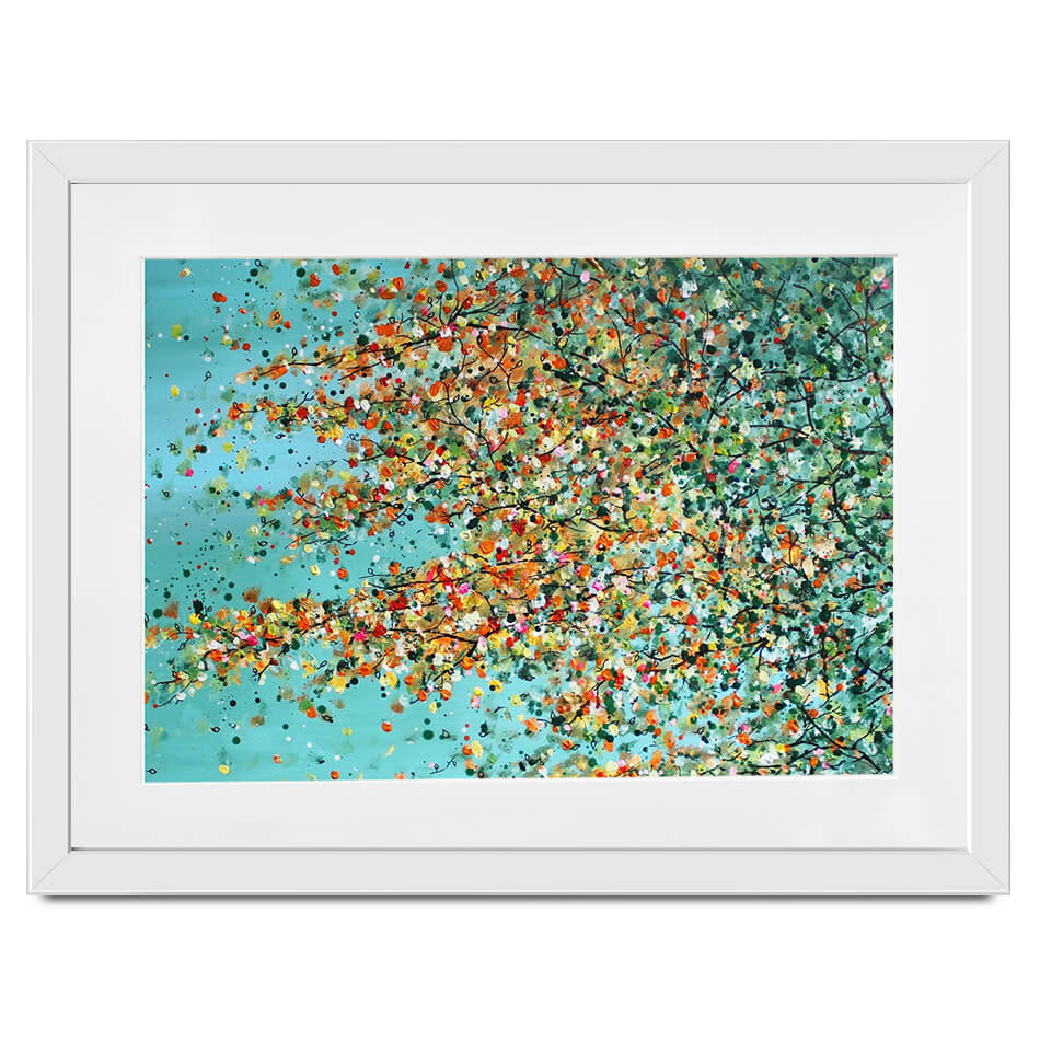 The Top Of Autumn Framed Art Print The Top Of Autumn Framed Art Print wall art product Charlotte Anna Reed