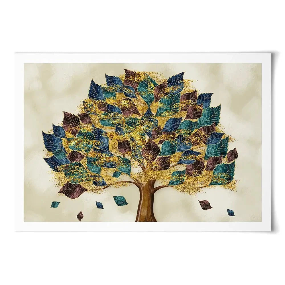 The Tree Art Print The Tree Art Print wall art product 3d artwork wallpaper / Shutterstock