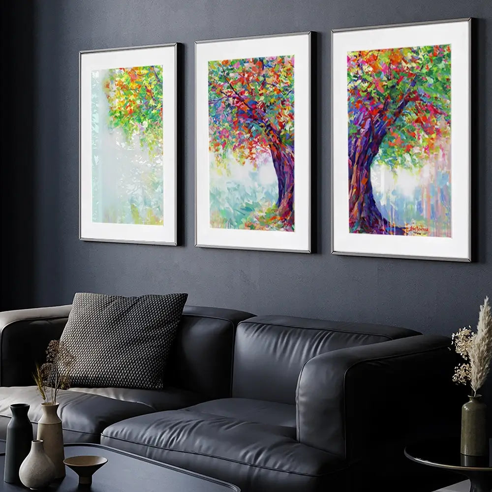 The Tree Of Endless Joy Framed Art Print Trio The Tree Of Endless Joy Framed Art Print Trio wall art product Leon Devenice