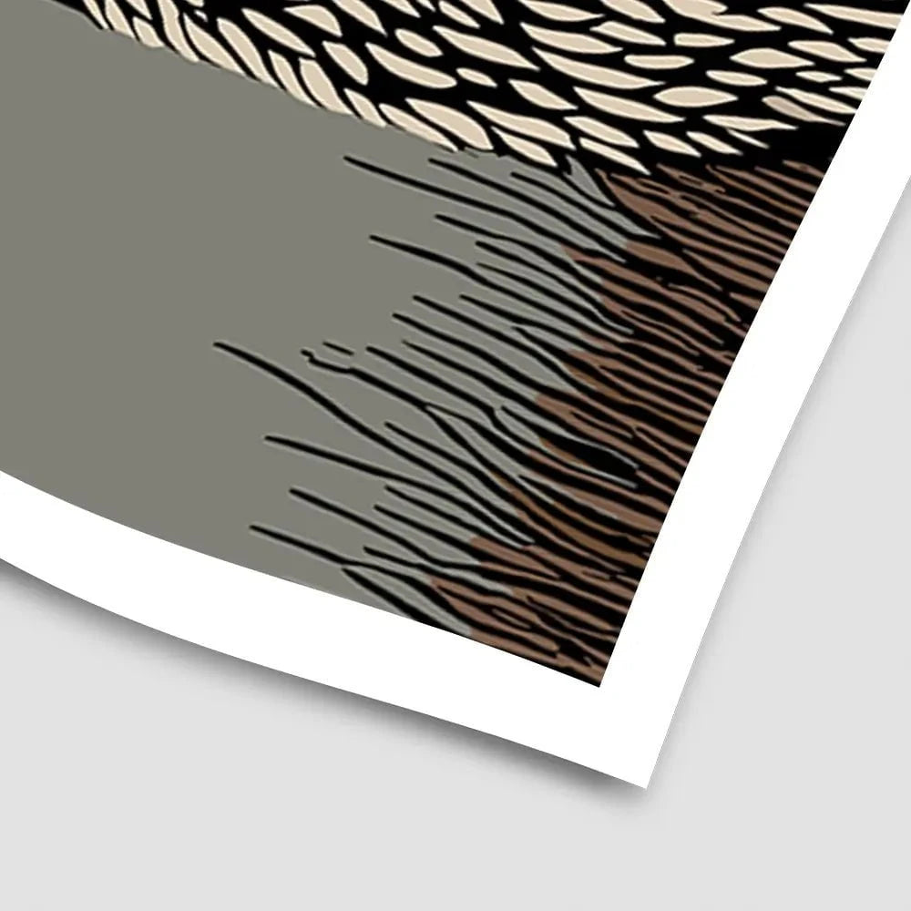 The Watchful Hare Art Print The Watchful Hare Art Print wall art product P & M Print Gallery