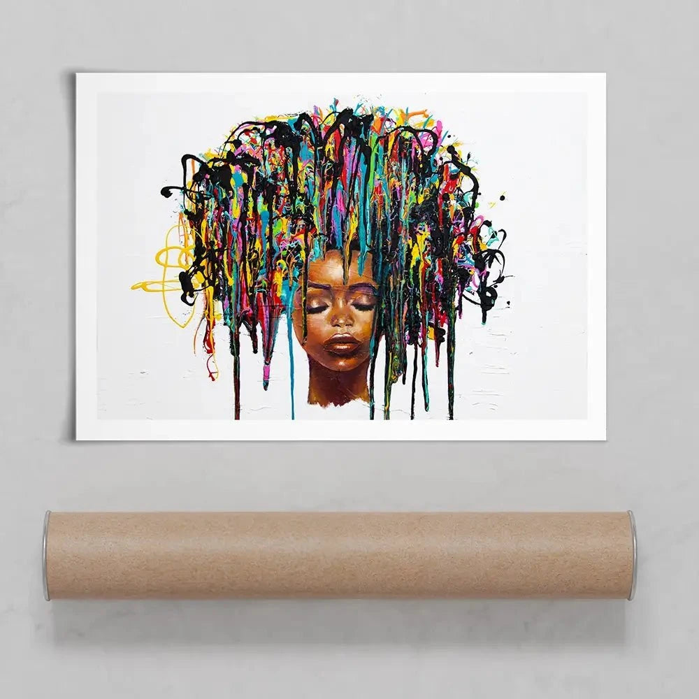 There Is A Lot On My Mind Art Print There Is A Lot On My Mind Art Print wall art product Osnat Tzadok