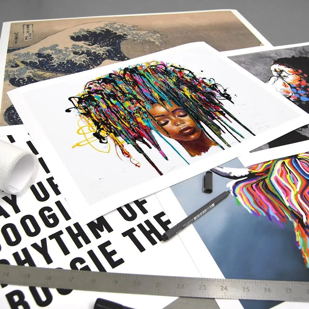 There Is A Lot On My Mind Art Print There Is A Lot On My Mind Art Print wall art product Osnat Tzadok