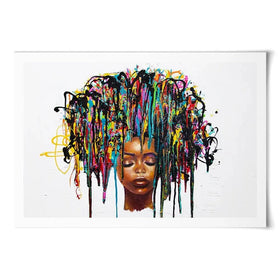 There Is A Lot On My Mind Art Print There Is A Lot On My Mind Art Print wall art product Osnat Tzadok