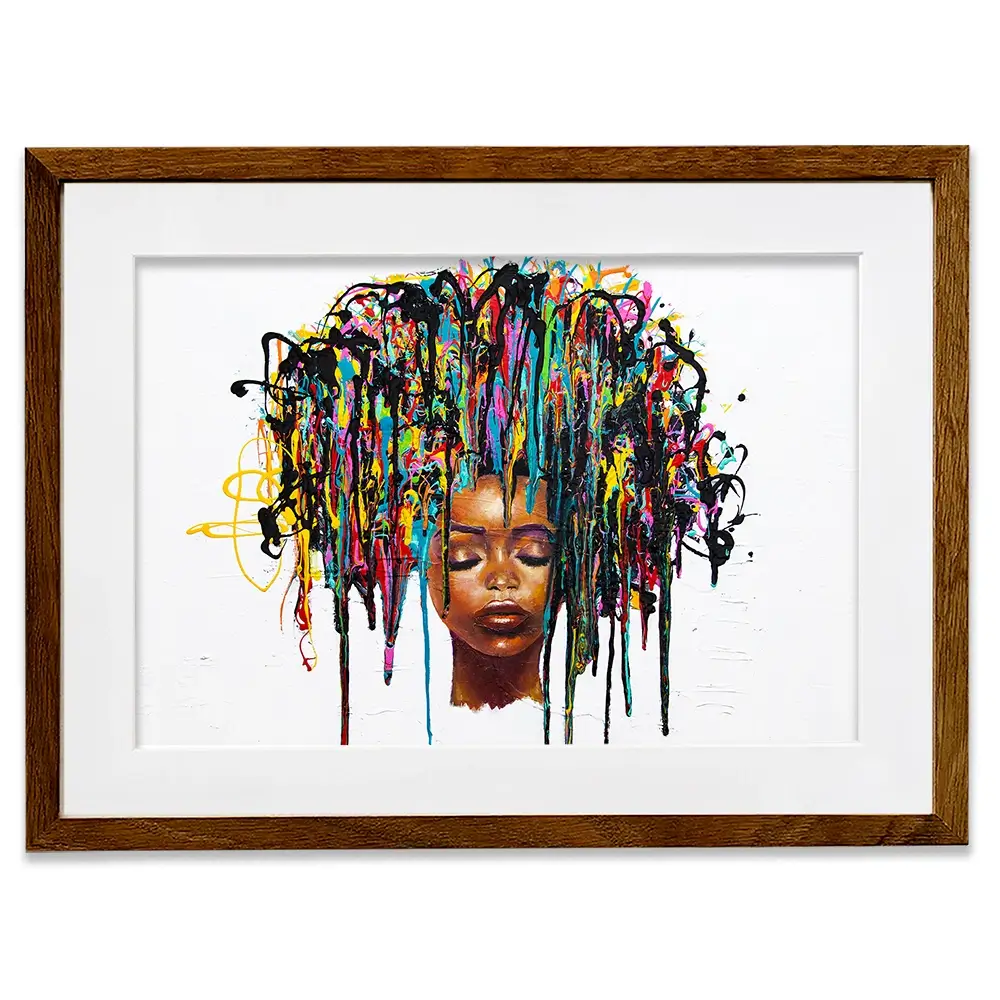 There Is A Lot On My Mind Framed Art Print There Is A Lot On My Mind Framed Art Print wall art product Osnat Tzadok