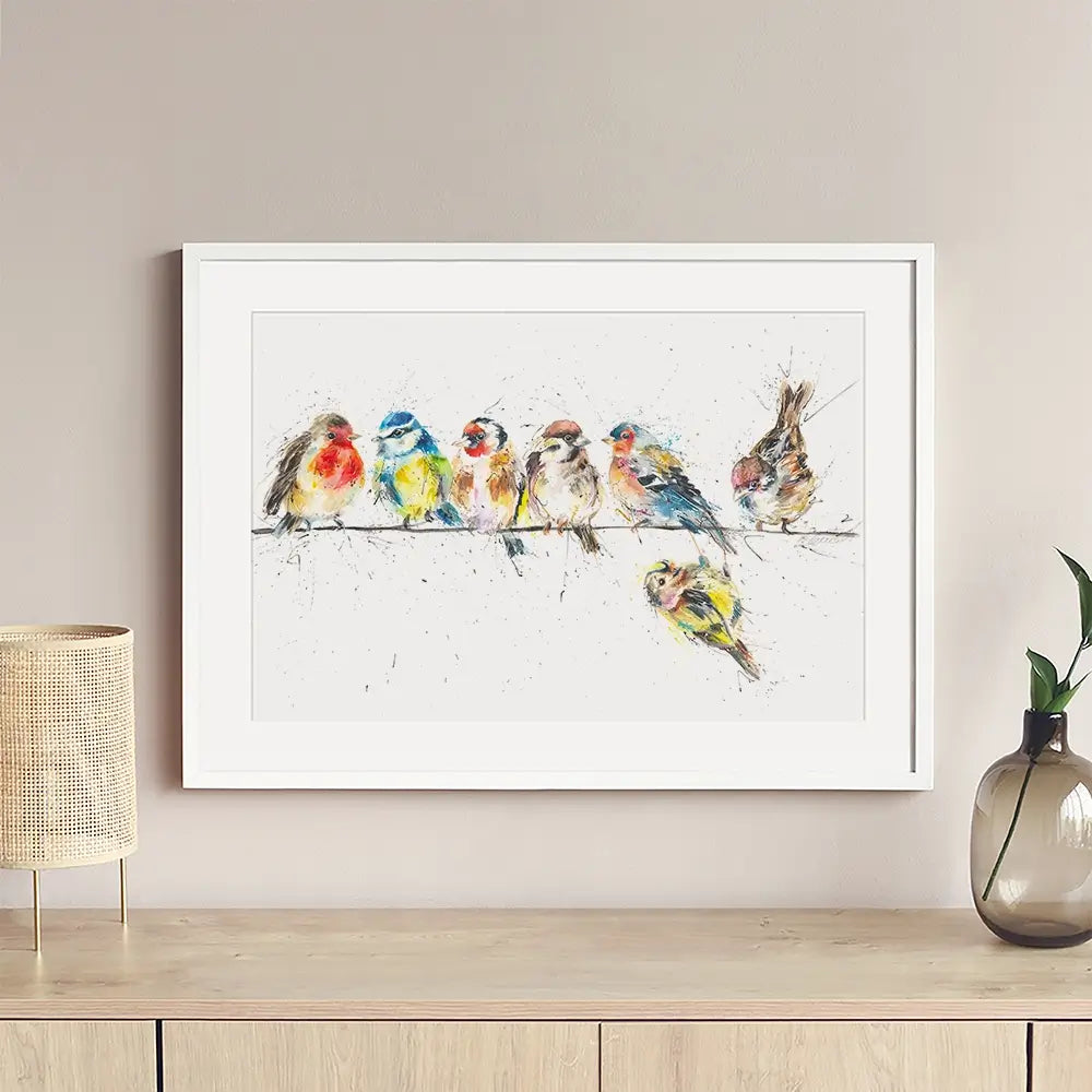 There's Always One Framed Art Print There's Always One Framed Art Print wall art product Nicola Jane Rowles