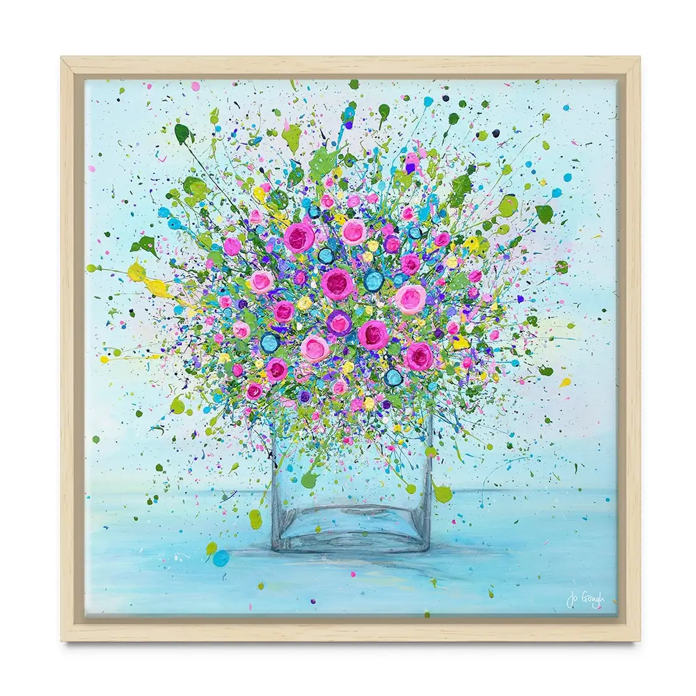 Thoughts Of You Canvas Print Thoughts Of You Canvas Print wall art product Jo Gough