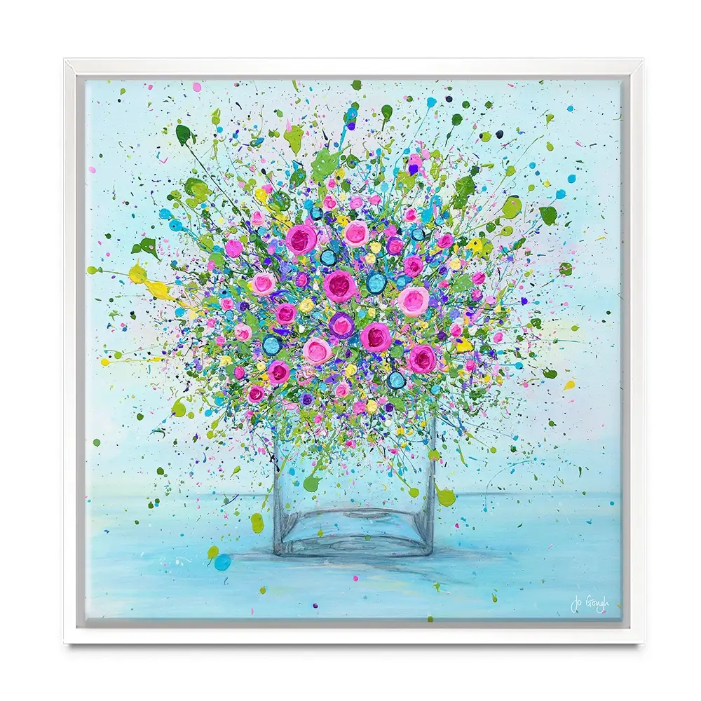 Thoughts Of You Canvas Print Thoughts Of You Canvas Print wall art product Jo Gough